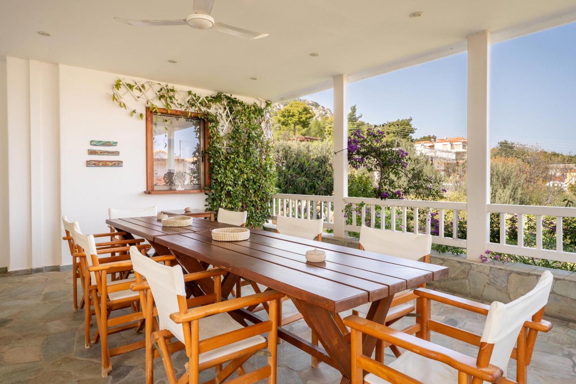 The House Of Gratitude - Poolside Retreat Villa Loutra Oraias Elenis Exterior photo